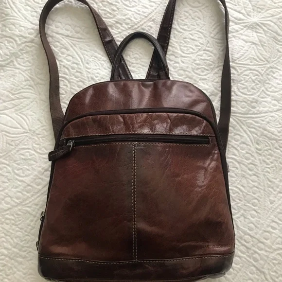 Leather Jack George backpack Voyager Series #7835 Leather Backpack Handbag Small - Voyager #7835 | Jack Georges main image 3